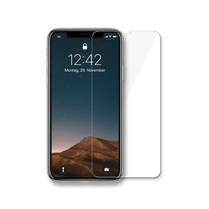 Photos - Screen Protect Woodcessories 2.5D Premium Clear Glass iPhone XS Max Clear screen prot GLA 