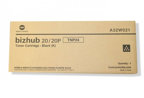 Konica Minolta A32W021/TNP-24 Toner-kit, 8K pages/5% for KM Bizhub 20