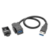 Tripp Lite U324-001-KPA-BK USB cable 11.8" (0.3 m) USB 3.2 Gen 1 (3.1 Gen 1) USB A Black