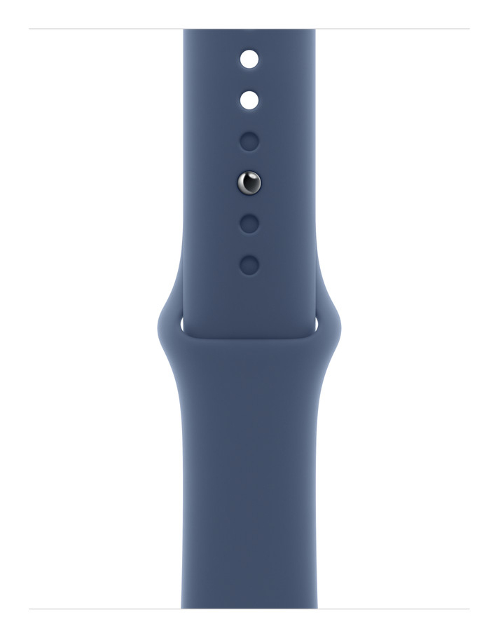 Apple MXLF3ZM/A smart wearable accessory Band Blue Fluoroelastomer
