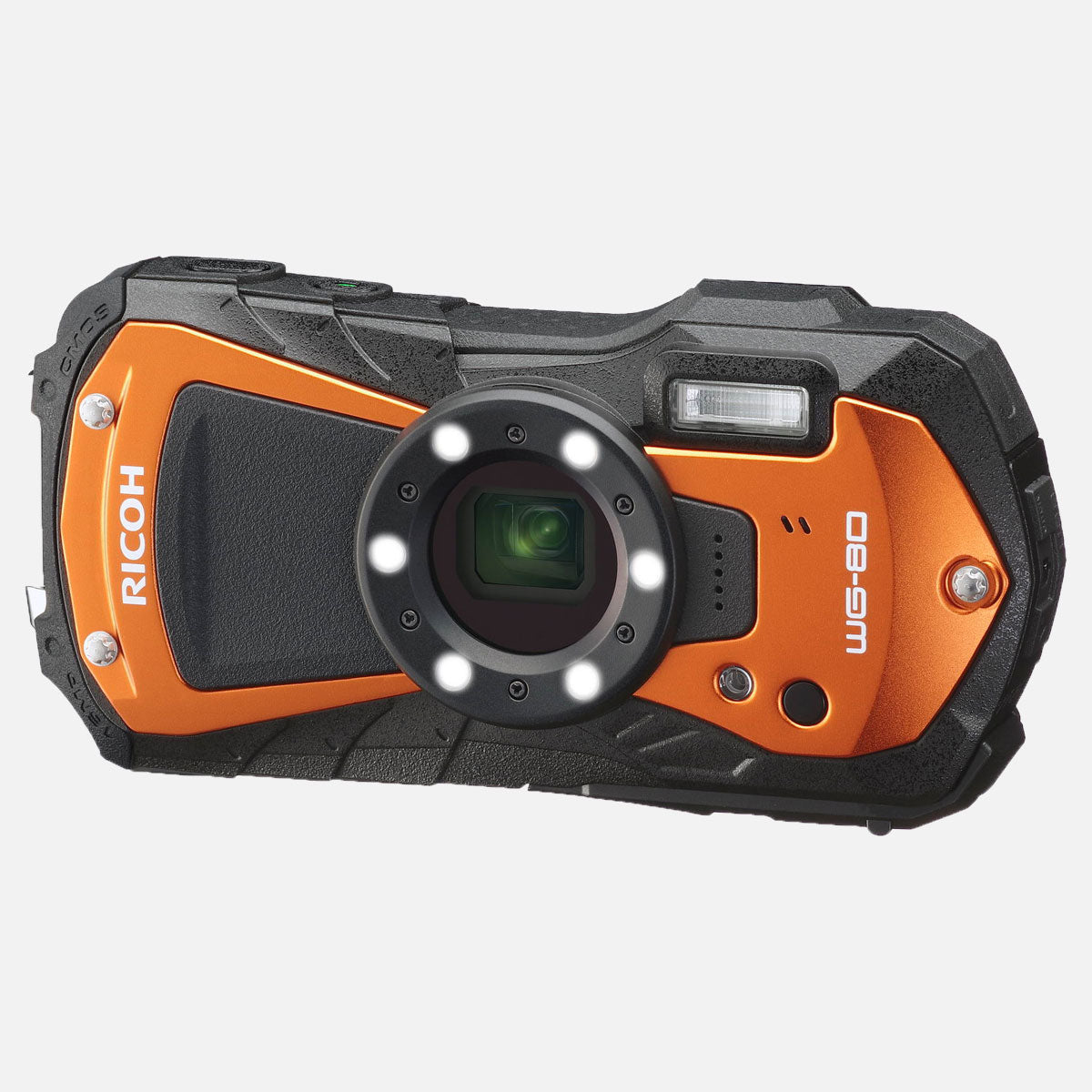 Image of Ricoh WG-80 1/2.3" Compact camera 16 MP CMOS 4608 x 3456 pixels...