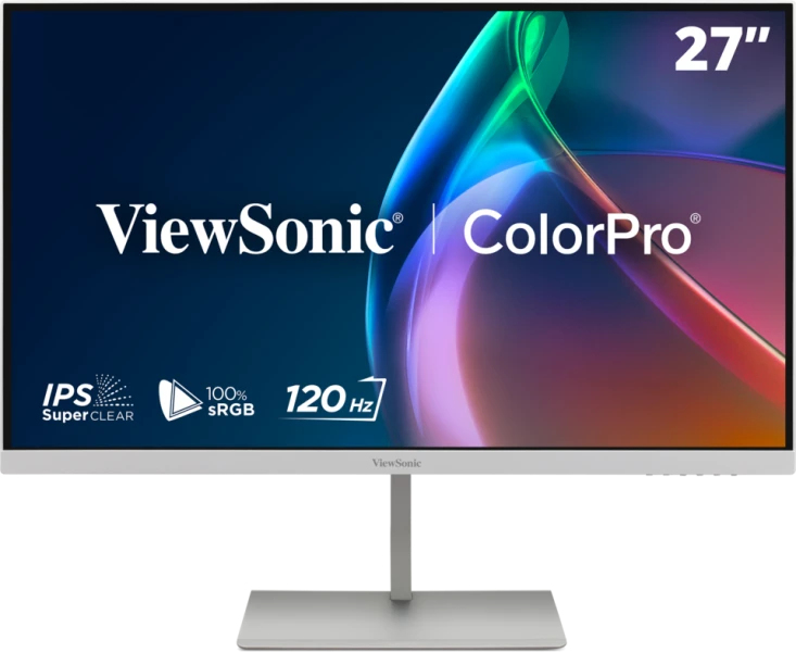 Viewsonic VP Series VP2766-2K-W computer monitor 68.6 cm (27") 2560 x 1440 pixels Quad HD LED White, Silver
