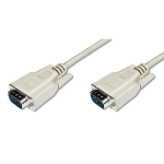 Digitus AK-310100-018-E VGA kabel 1,8 m VGA (D-Sub) Beige