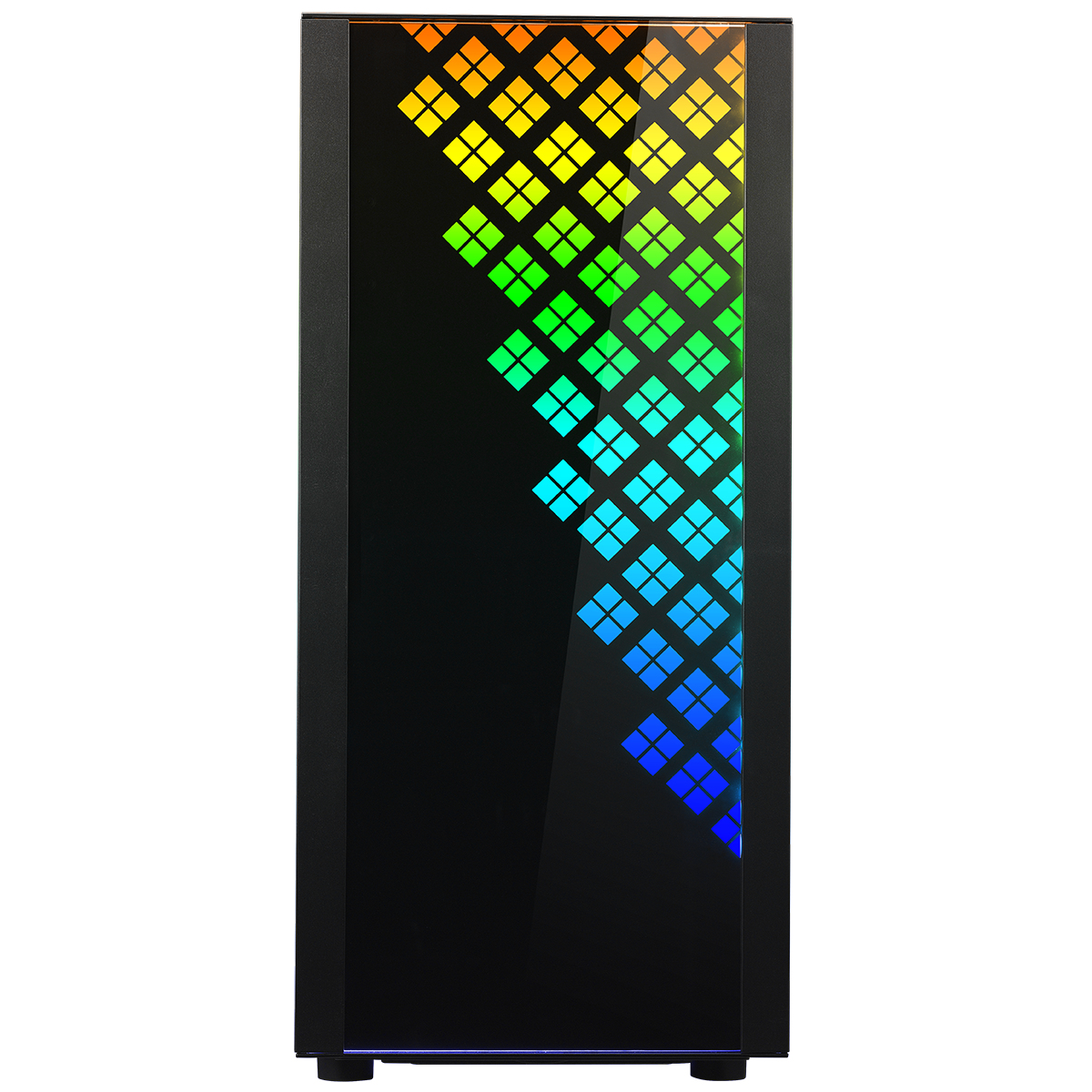BFC-DAW-500-KKGSK-RP BITFENIX Dawn TG ARGB Midi Tower Case - Black