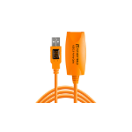 Tether Tools CU1917 USB cable 5 m USB A Orange