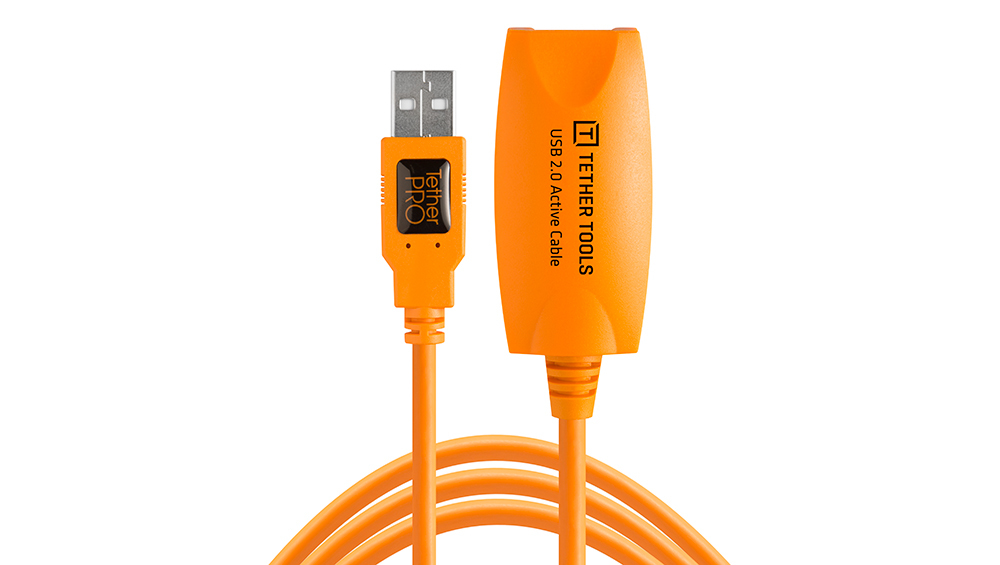 Tether Tools CU1917 USB cable 5 m USB A Orange