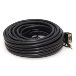 Monoprice VGA-3.5 mm/VGA-3.5 mm, M/M, 15.24 m 600" (15.2 m) VGA (D-Sub) + 3.5mm Black