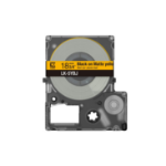 Epson Matte Tape – Yellow/Black 18mm(8m) – LK-5YBJ