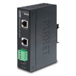 PLANET IPOE-171S network splitter Power over Ethernet (PoE) Black