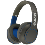 Moki Navigator Headphones Wired & Wireless Head-band Music Bluetooth Black, Blue