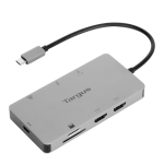 Targus DOCK423AU notebook dock/port replicator Wired USB 3.2 Gen 1 (3.1 Gen 1) Type-C Silver