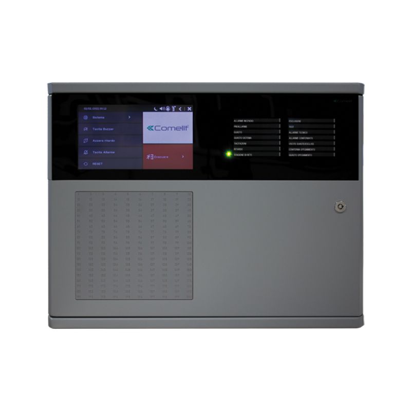 Logifire 1-8 Loops  addressable fire panel (1  Loop Included), with 7