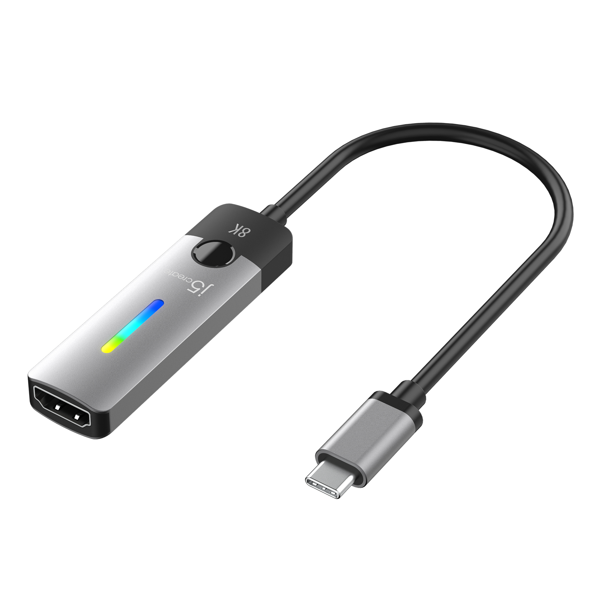 Image of j5create JCA157-N USB-C® to HDMI 2.1 8K Adapter
