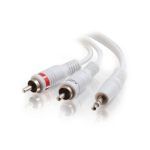 C2G 40373 audio cable 590.6" (15 m) 3.5mm White