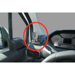 Brodit 213554 houder Passieve houder Beeldscherm, Navigator, Draagbare printer, Tablet/UMPC, Eindstation Zwart