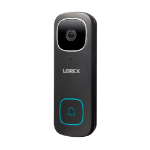 Lorex Technology 2K doorbell (wired) (black)