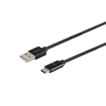 Monoprice 38899 USB cable USB 2.0 15.7" (0.4 m) USB A USB C Black