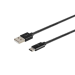 Monoprice 38899 USB cable USB 2.0 15.7" (0.4 m) USB A USB C Black