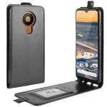 JLC Nokia 5.3 Flip Down Wallet - Black