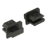 DeLOCK 64026 socket safety cover mini Displayport Black 10 pc(s)