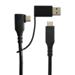 Microconnect USB3.1CC1MDE-N USB cable USB 3.2 Gen 1 (3.1 Gen 1) 1 m USB C Black