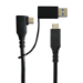 Microconnect USB3.1CC1MDE-N USB cable USB 3.2 Gen 1 (3.1 Gen 1) 1 m USB C Black