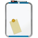 Nobo Mini Magnetic Whiteboard Slim Silver Frame 36x28cm
