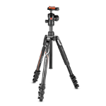 Manfrotto MKBFRLA-BH tripod Digital/film cameras 3 leg(s) Black, Silver