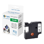 G&G 21680 labelprinter-tape Zwart op wit 18445