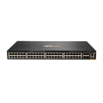 HPE Aruba Networking CX 6300M 48p 1GbE 4p SFP56 Power-to-Port 2 Fan Trays 1 PSU Bundle