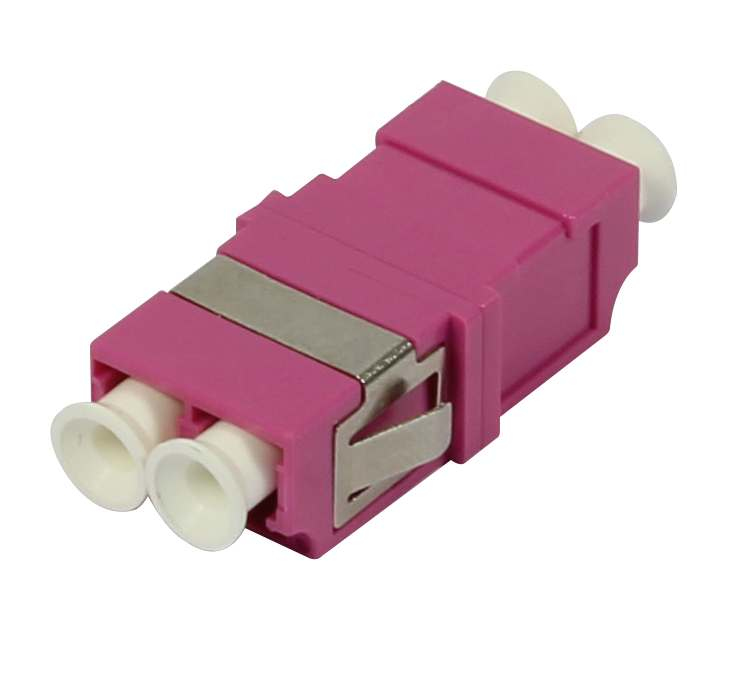 EU Product - LWL-Kupplung LC-Buchse/LC-Buchse 50/125u Multimode duplex PVC violett ohne - Multimode fiber - duplex thumbnail