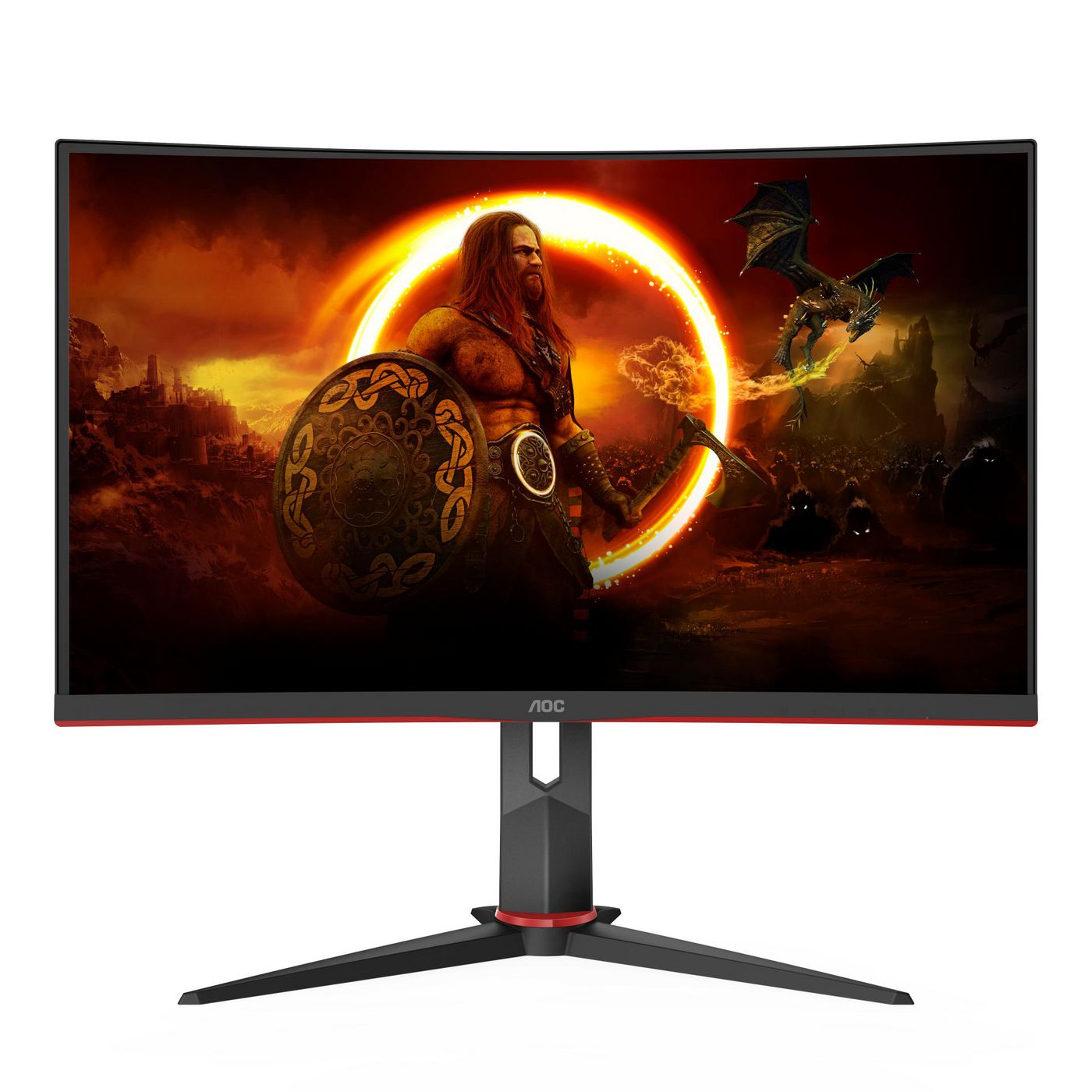 Image of AOC CQ27G2S/BK computer monitor 68.6 cm (27") 2560 x 1440 pixels...