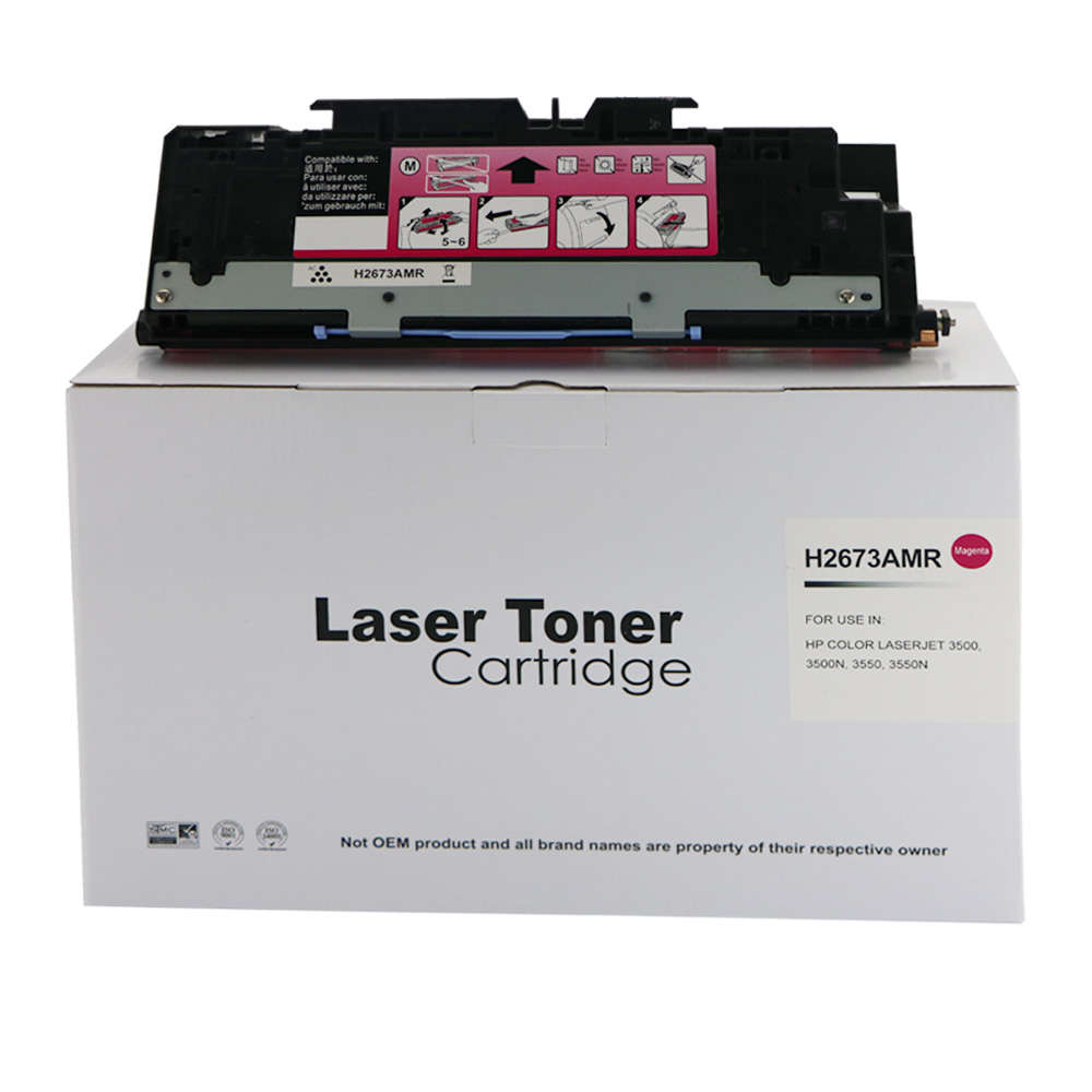 Image of CTS Wholesale Remanufactured HP Laserjet 3500 Magenta Toner Ctg Q2673A