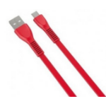 Naceb Technology USB A - microUSB, 1m cable USB USB 2.0 Micro-USB B Rojo
