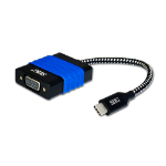 Siig CB-TC0114-S2 USB graphics adapter Black, Blue