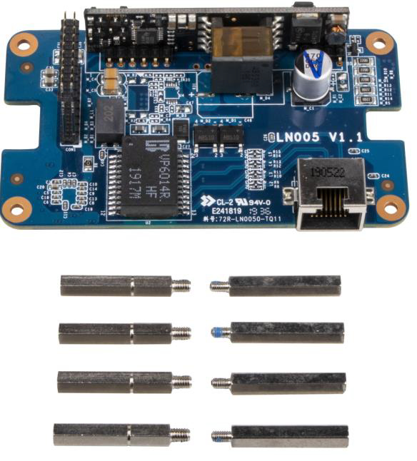 Shuttle PD01 Gigabit LAN with PoE Input (Power In) Internal Ethernet