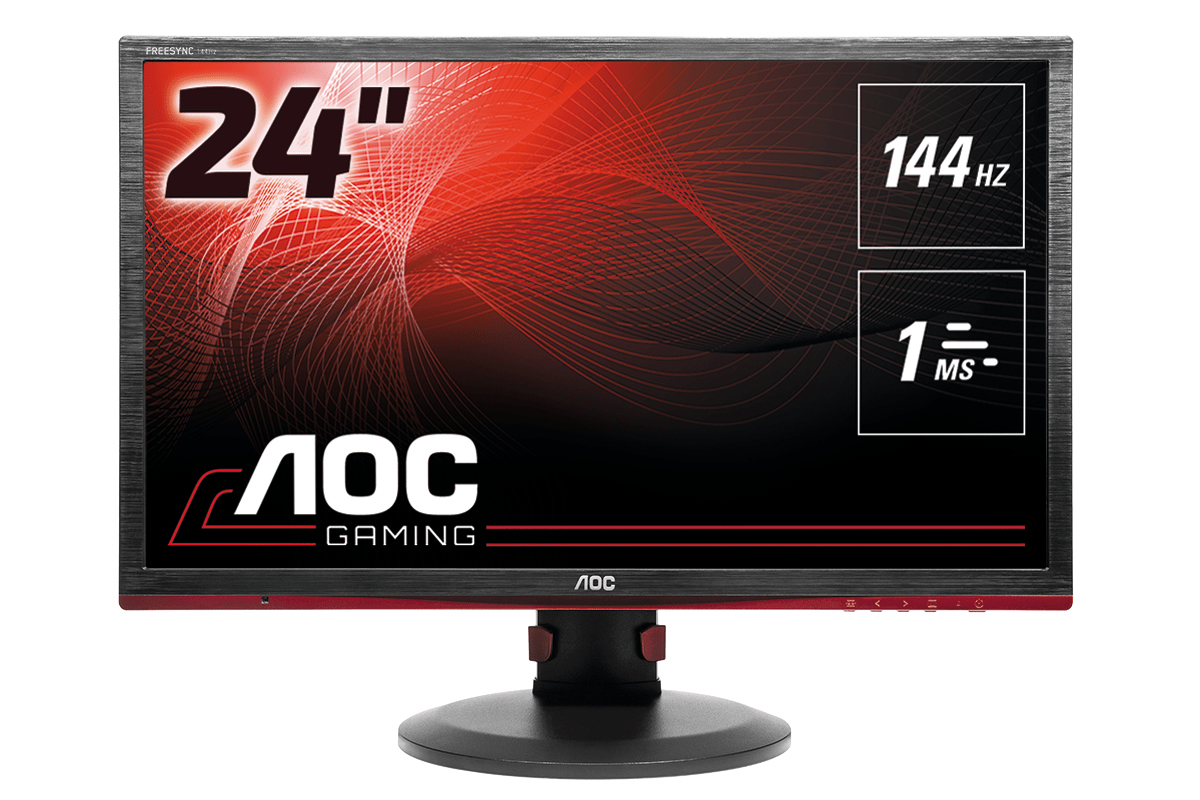 AOC 60 Series G2460PF computer monitor 59.9 cm (23.6") 1920 x 1080 pixels Full HD LED Black