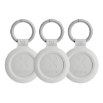 Xtorm XTAG2A0-3PACK GPS tracker/finder Universeel Smart keychain Wit