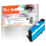 Peach PI300-967 inktcartridge 1 stuk(s) Compatibel Normaal rendement Cyaan