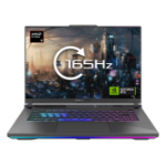 ASUS ROG Strix G16 G614PW-RV005W AMD Ryzen™ 9 8940HX Laptop 40.6 cm (16") WUXGA 32 GB DDR5-SDRAM 1 TB SSD NVIDIA GeForce RTX 5080 Wi-Fi 6E (802.11ax) Windows 11 Home Black, Grey