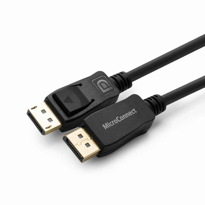 Image of Microconnect MC-DP-MMG-100 DisplayPort cable 1 m Black