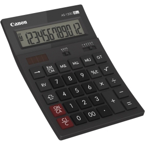 Image of Canon AS1200HB calculator Desktop Basic Grey