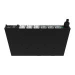 HPE G2 Metered Modular 7.3kVA/60309 3-wire 32A/230V Outlets (6) C19/1U Horizontal INTL PDU
