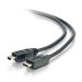 C2G USB 2.0, C - Mini B, 1m cable USB USB C Mini-USB B Negro