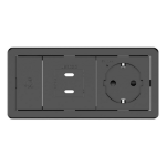 Kramer Electronics T-IN2-REC1(B) Black