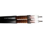Securi-Flex SFX/100-TWIN-PVC-BLK-100 coaxial cable 100 m No Black