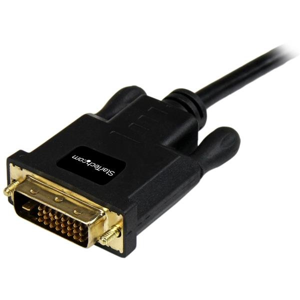 StarTech.com 6 ft Mini DisplayPort to DVI Adapter Converter Cable â€“ Mini DP to DVI 1920x1200 - Black