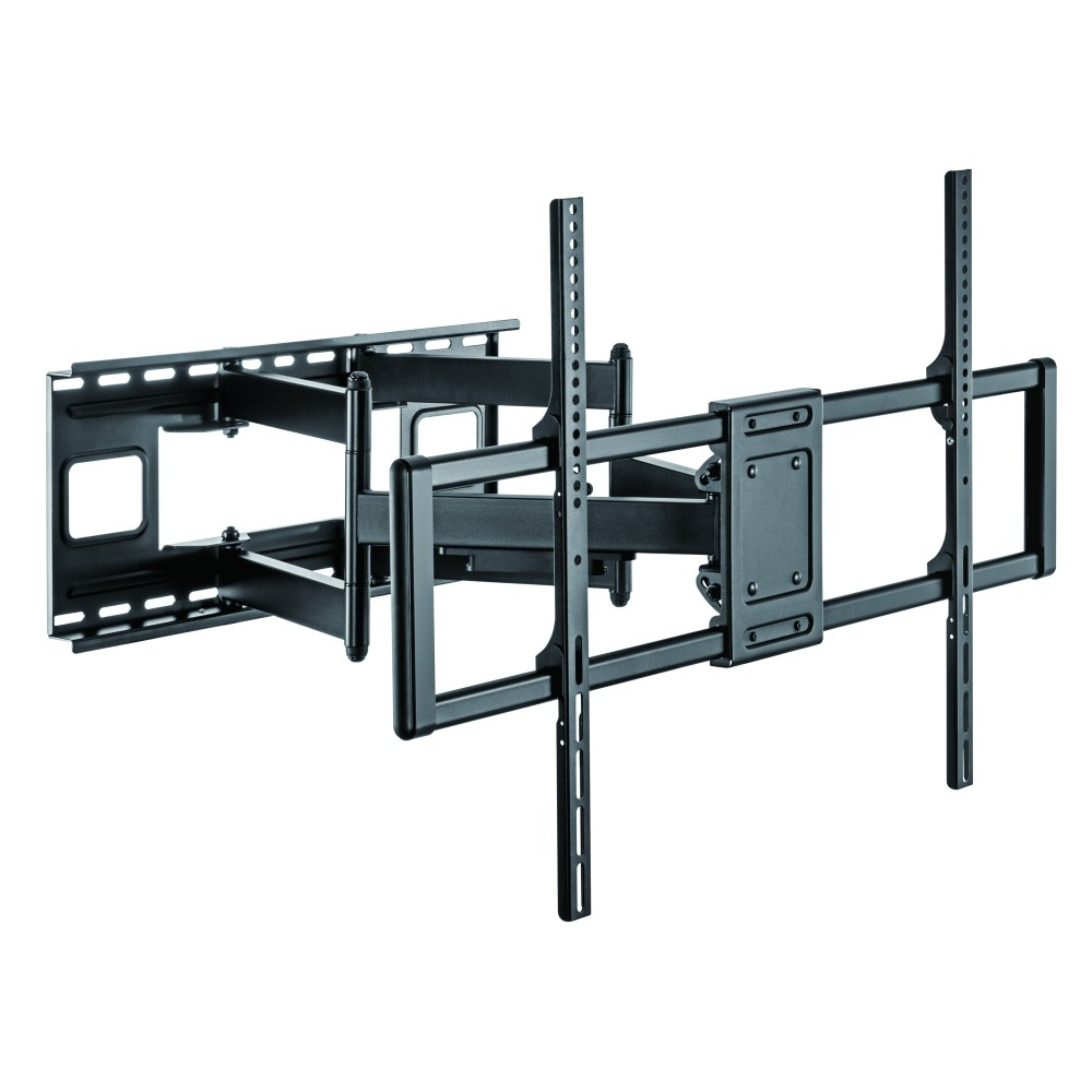 Techly Slim Wall Bracket for 60-120" LCD LED TV Black