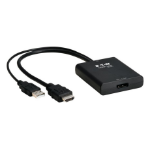 Eaton P130-06N-DP-8K video cable adapter 39.4" (1 m) DisplayPort HDMI Black