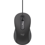 LOGITECH M520 FOR BUSINESS - WIRED MOUSE, USB-C, AMBIDEXTROUS, SILENT, GRAPHITE, 2YR WTY